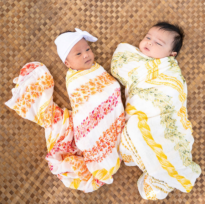 Hawaiian on sale swaddle blankets