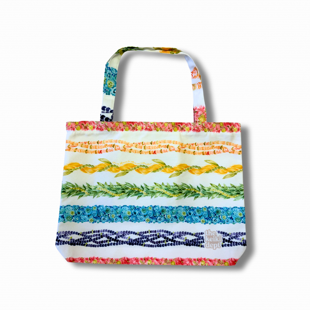 Lei Anuenue Every Day Canvas Tote Bag