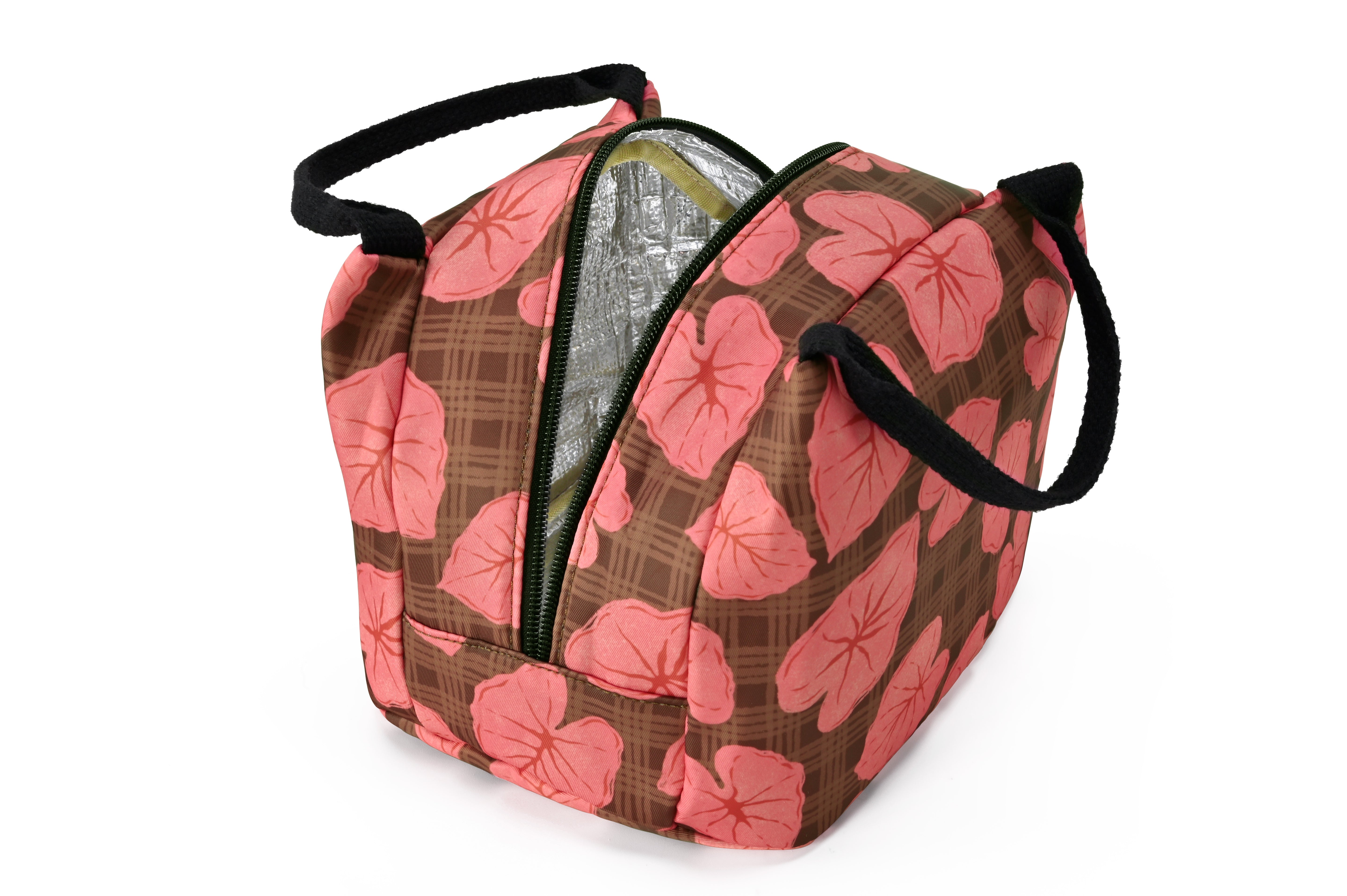 Pink Palaka Kalo Lunch Tote