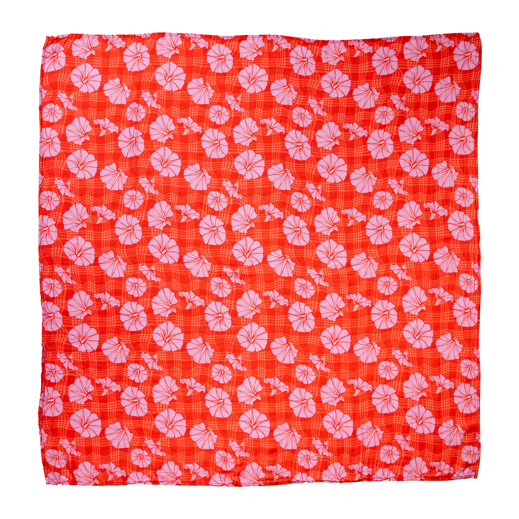 Pohuehue Bamboo Muslin Kapa Moe (Swaddle Blanket)